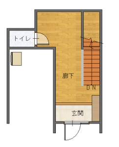 東邸　　現状-平面図(1階)